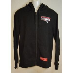 New England Patriots NFL Ultra Game Full Zip Hoodie Medium